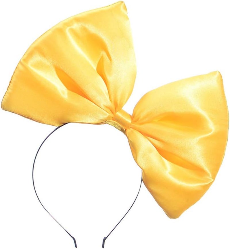 BUTITNOW BUYITNOW Women Huge Bow Headband Cute Bowknot Hair Hoop for Halloween Cosplay - Image 2